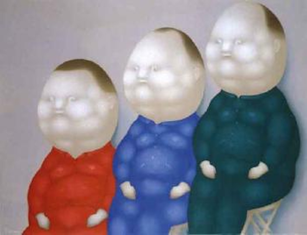 Grandfather, father and me by Pan Dehai
