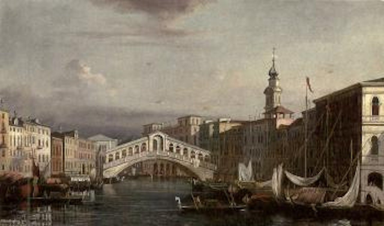 Grand Canal, Venice by Giuseppe Bernardino Bison