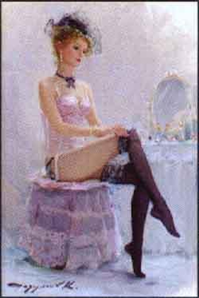 Black stockings by Constantin Razoumov