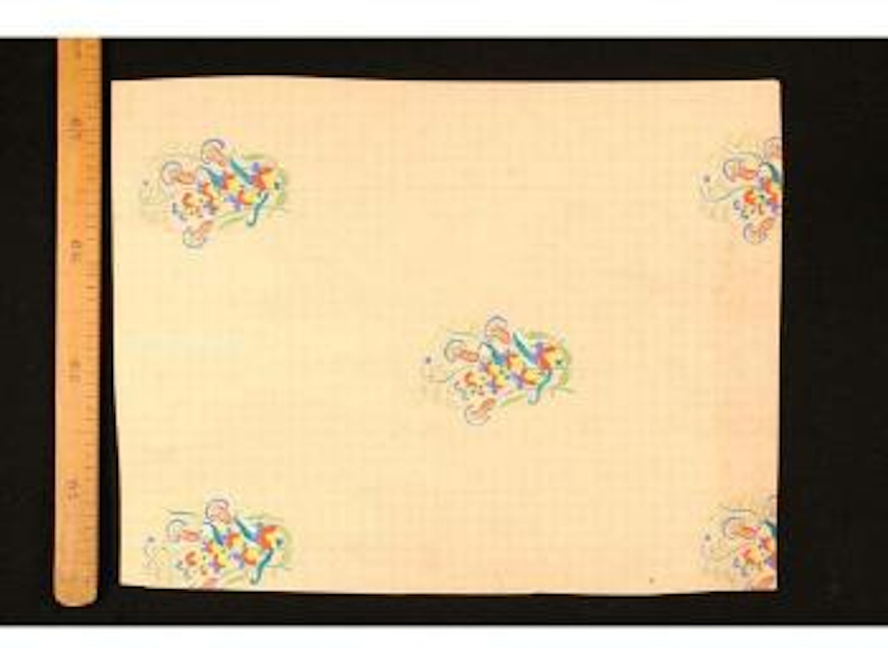 Jete de bouquets polychromes by Raoul Dufy