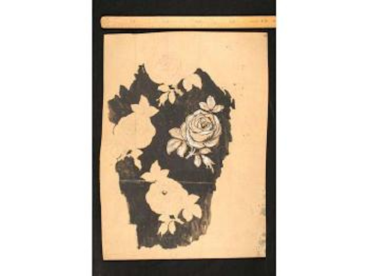 Etude de roses by Raoul Dufy