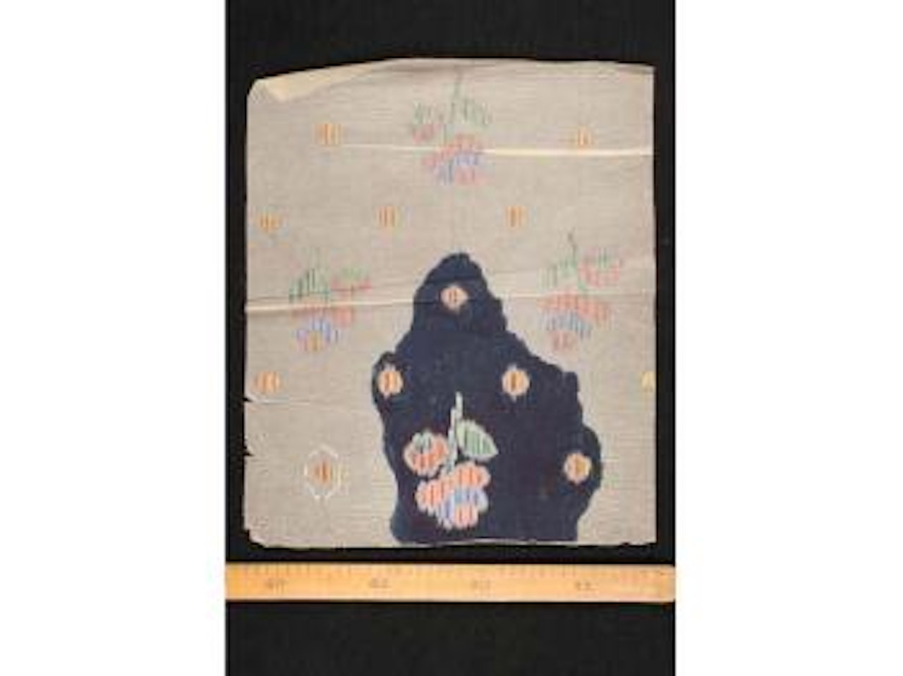 Fleurs stylisees et pois by Raoul Dufy