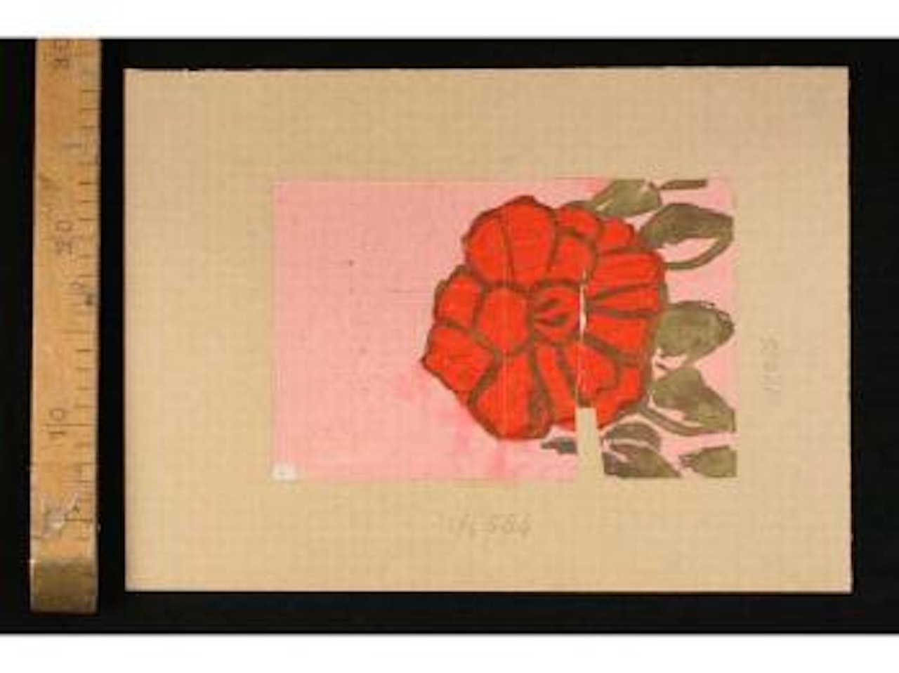 Etude de rose by Raoul Dufy