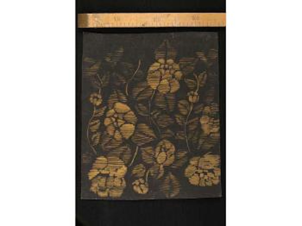 Roses sur fond noir by Raoul Dufy
