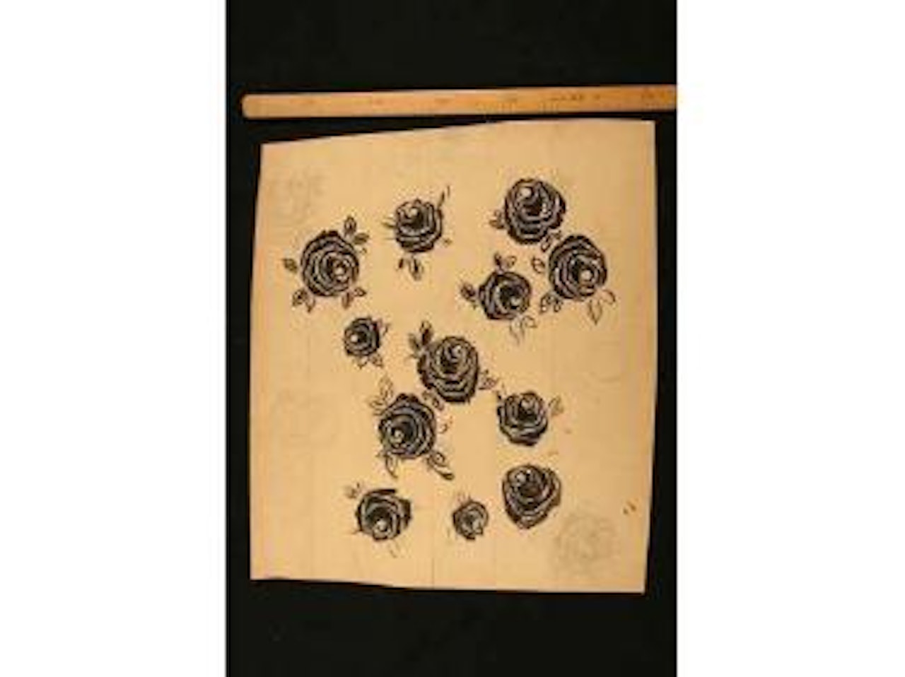 Les roses noires by Raoul Dufy