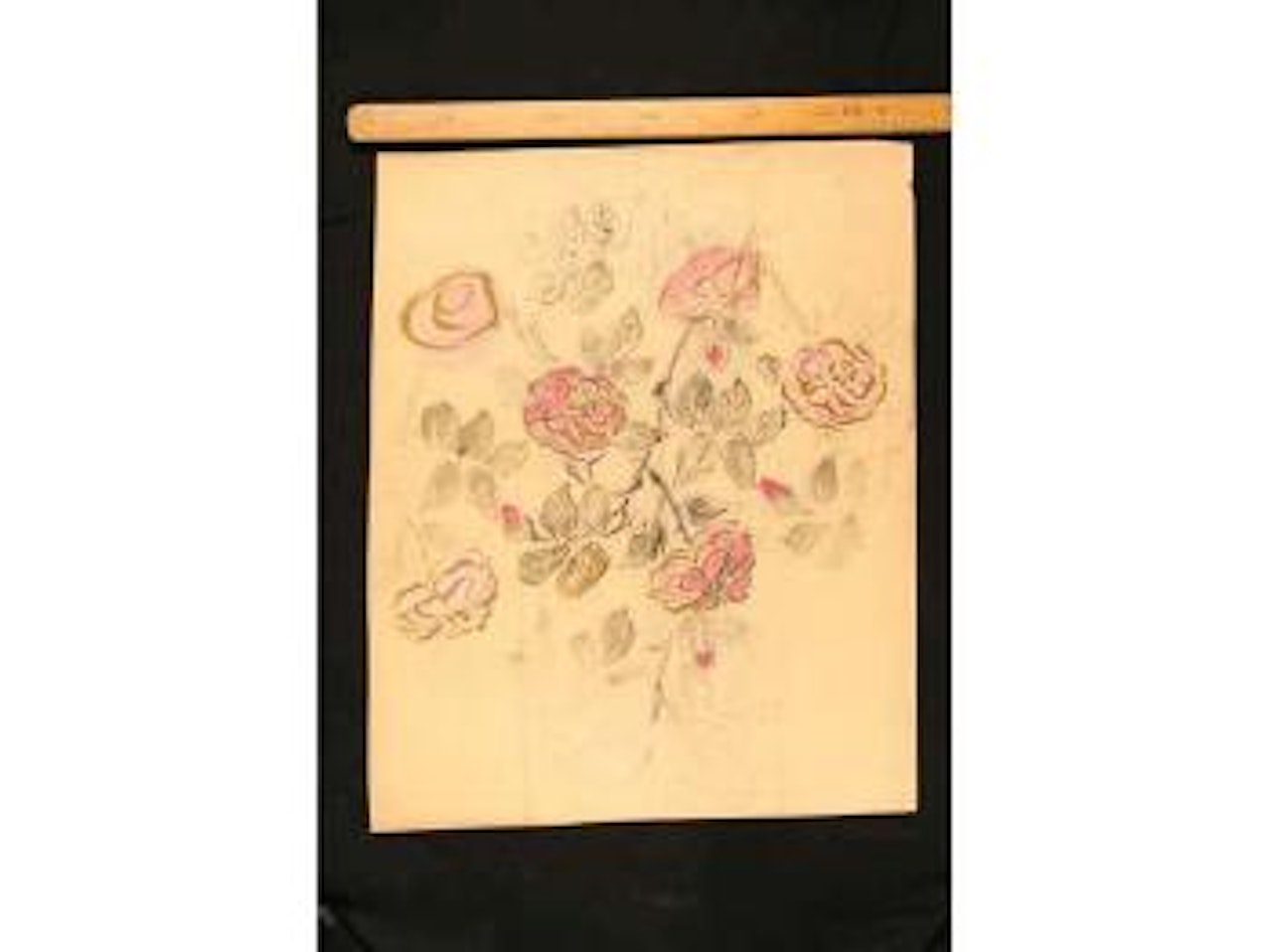 Les roses roses by Raoul Dufy