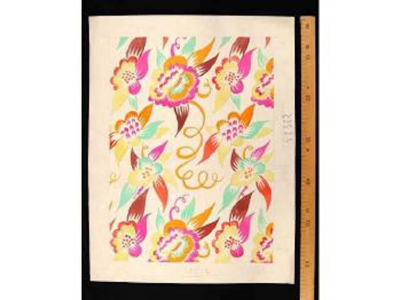 Composition florale stylisee by Raoul Dufy