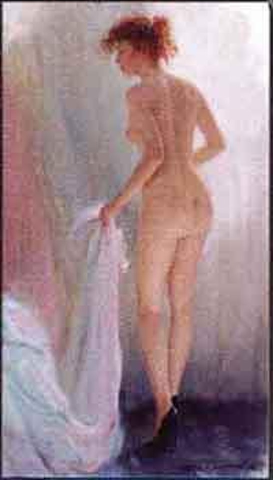 Full length nude by Constantin Razoumov