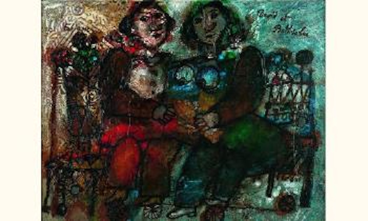 David et Bethsabee by Théo Tobiasse