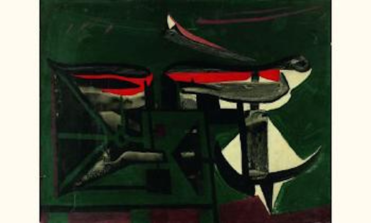 Untitled - la colombe by Oscar Dominguez