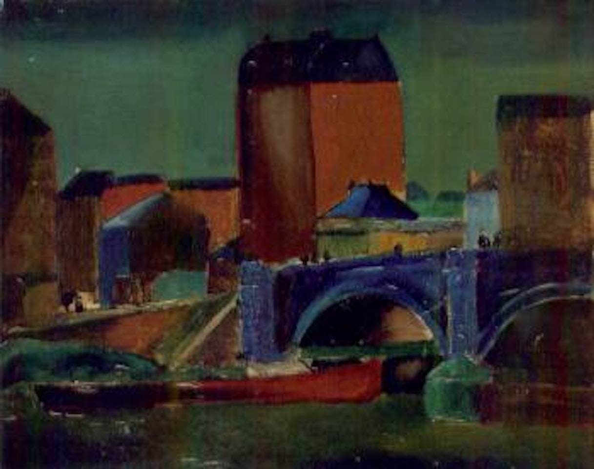 Bridge over the Seine, Paris by Christopher Wood