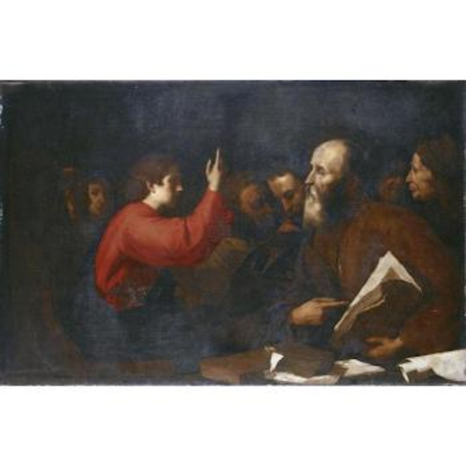 Christ and the doctors in the temple by Jusepe de Ribera