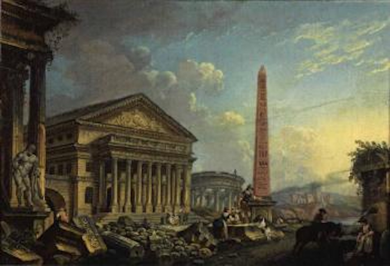 Fantaisie architecturale by Pierre Antoine Demachy