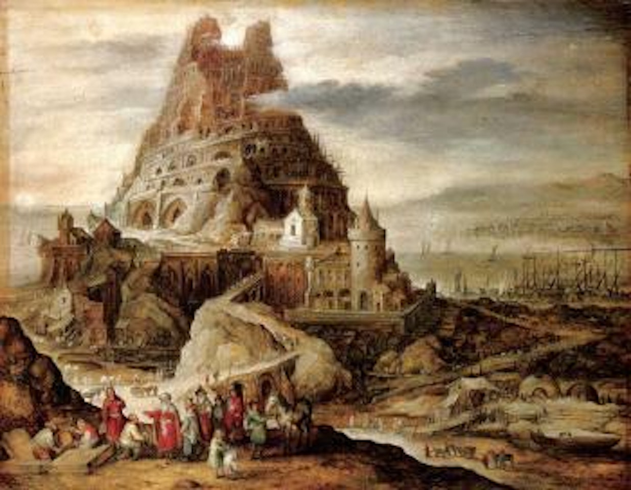Tower of Babel by Jan Brueghel the Younger