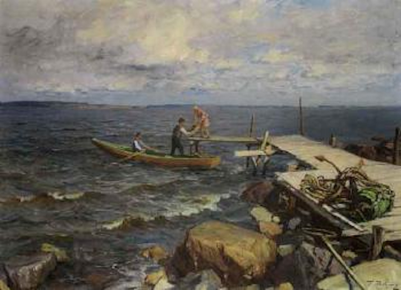 Going out on a fishing trip by Even Ulving