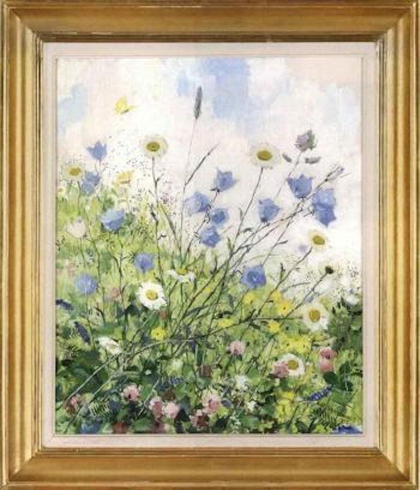Midsummer flowers by Olle Hjortzberg