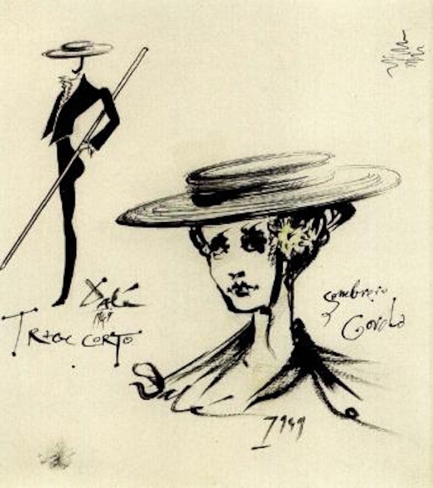 Sombrero cardo by Salvador Dali