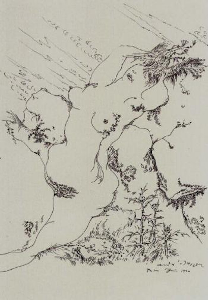 Paysage feminin by André Masson