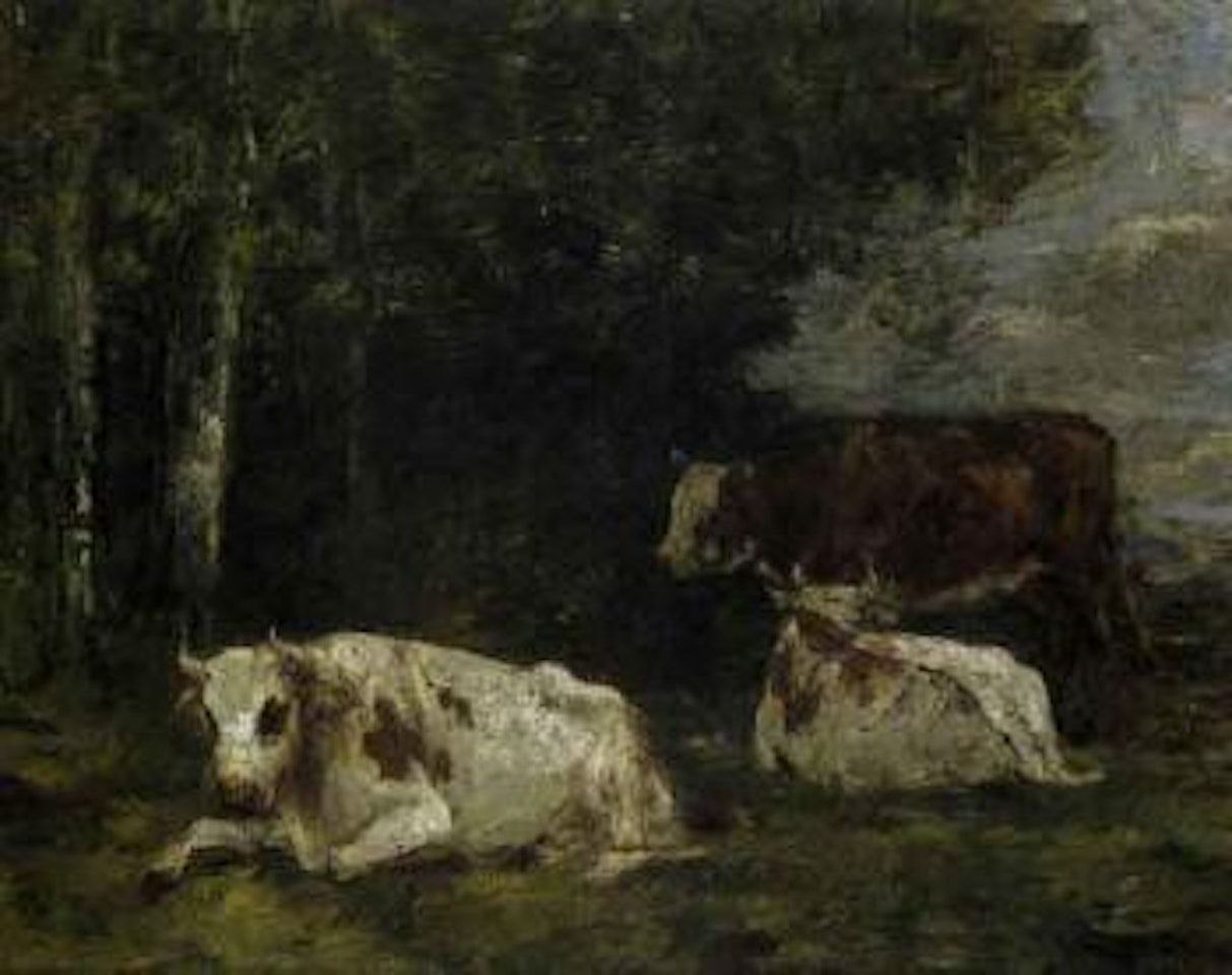 Paturage normand by Eugène Boudin