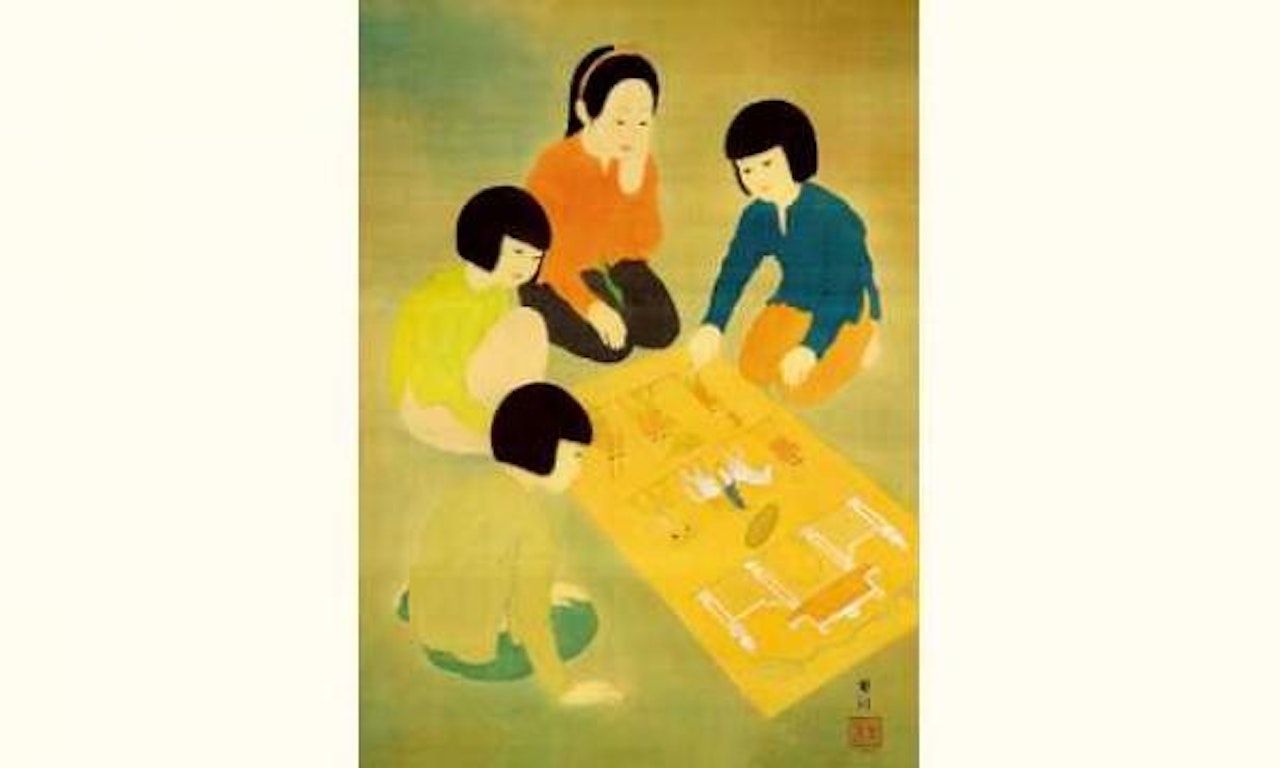 Les enfants by Mai Trung Thu