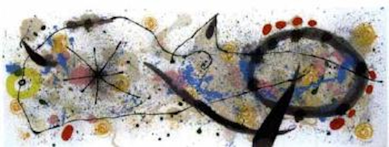 Le lezard aux plumes d'or by Joan Miró