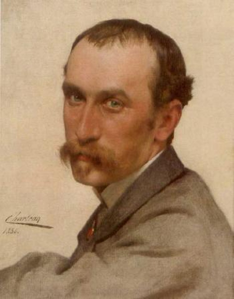Self portrait of the artist by Theobald Chartran