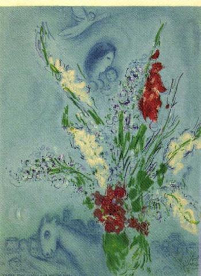 Gladioli by Marc Chagall