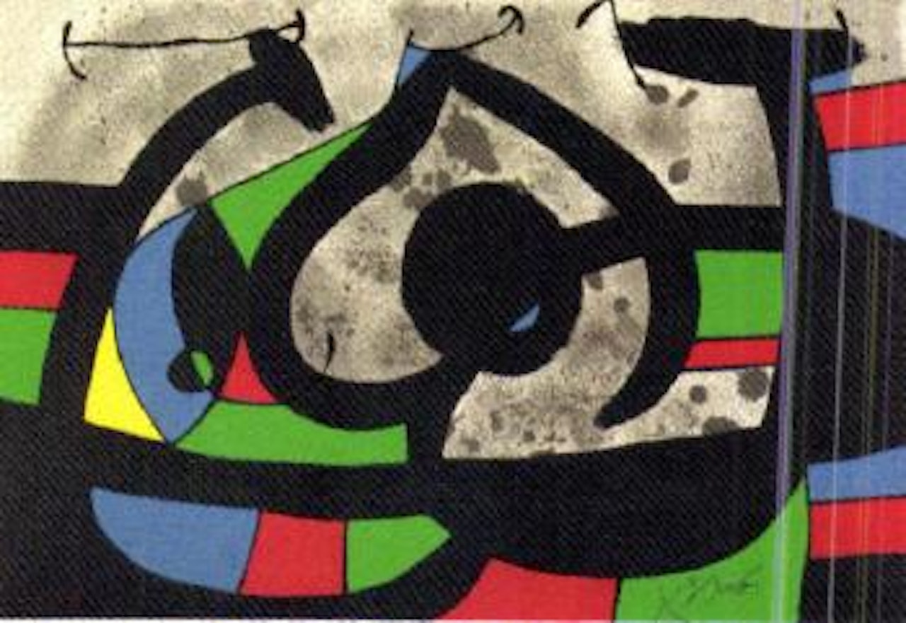 Le lezard aux plumes d'or by Joan Miró