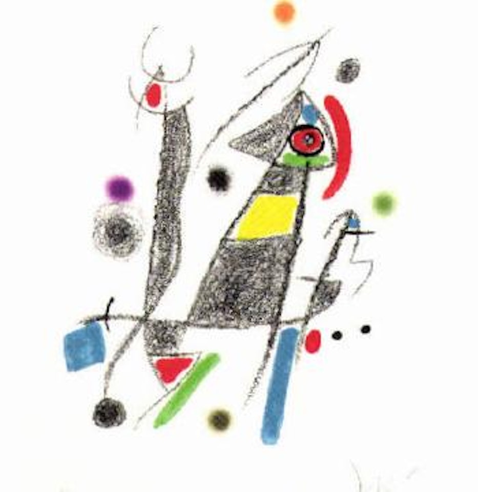 Maravillas con variacones acrosticas en el Jardin de Miro by Joan Miró