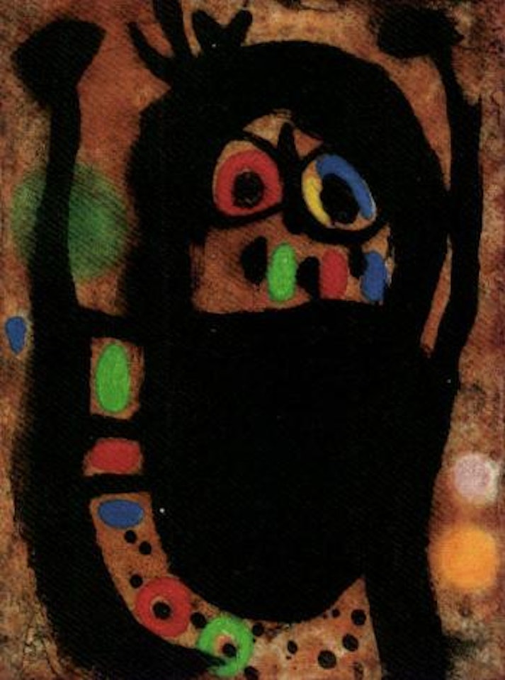 La femme aux bijoux by Joan Miró