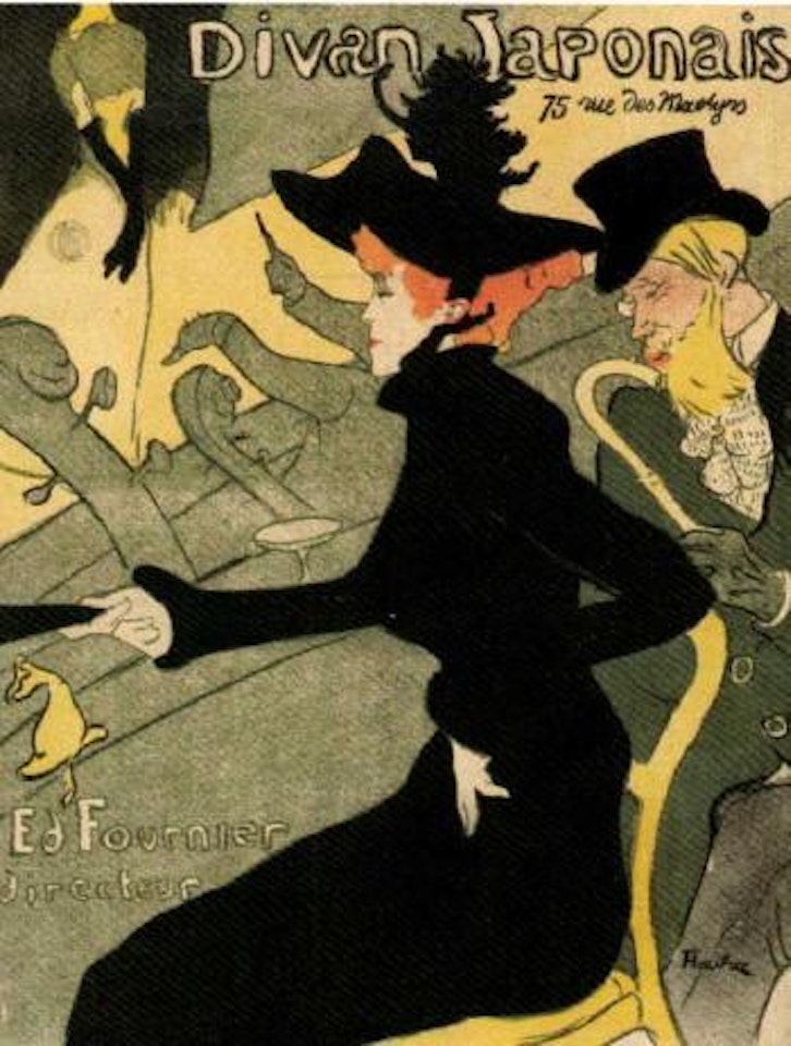 Divan Japonais by Henri de Toulouse-Lautrec