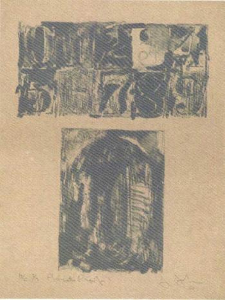 Zero - nine by Jasper Johns