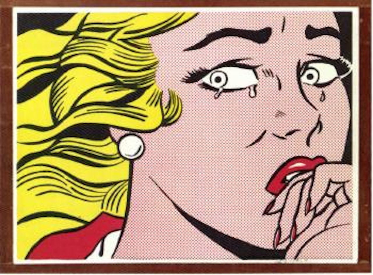 Crying girl by Roy Lichtenstein