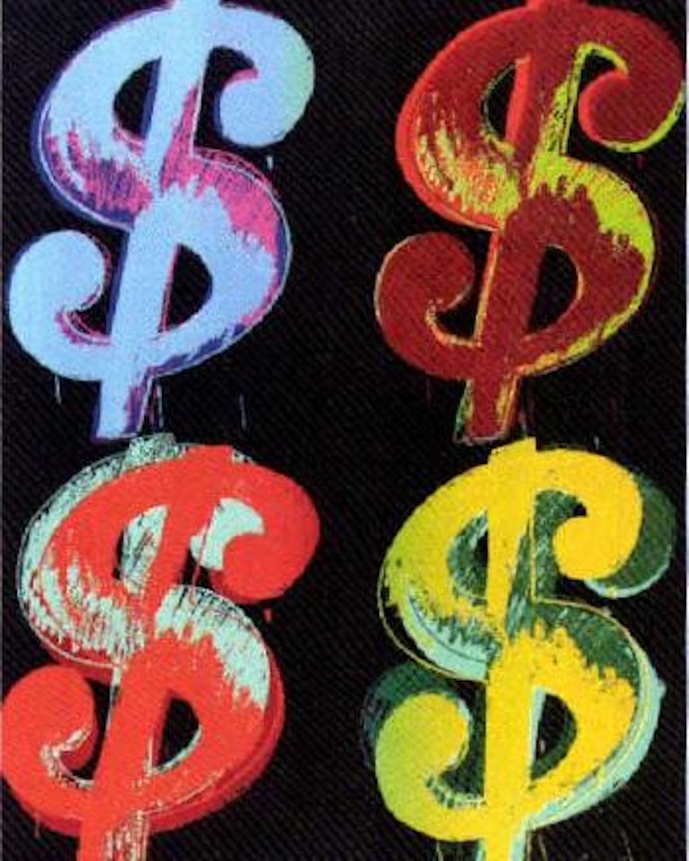 Dollar 4 by Andy Warhol