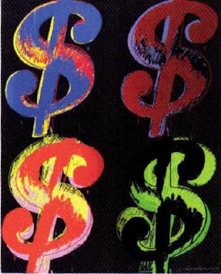 Dollar 4 by Andy Warhol