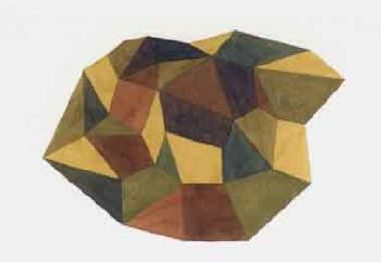 Complex form by Sol LeWitt