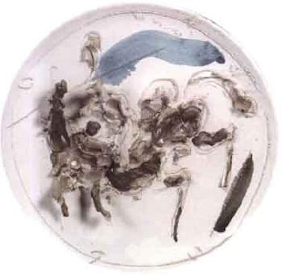 Bull fight by Lucio Fontana