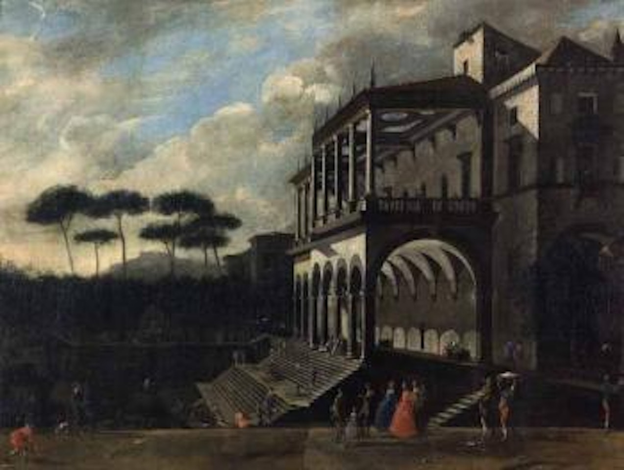 Party in Poggioreale by Viviano Codazzi