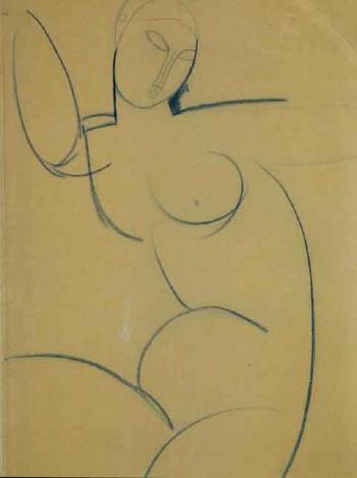 Cariatide by Amedeo Modigliani