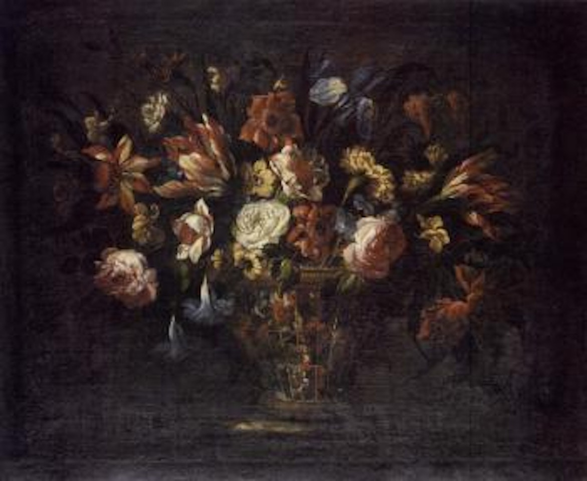 Still life of flowers by Juan de Arellano