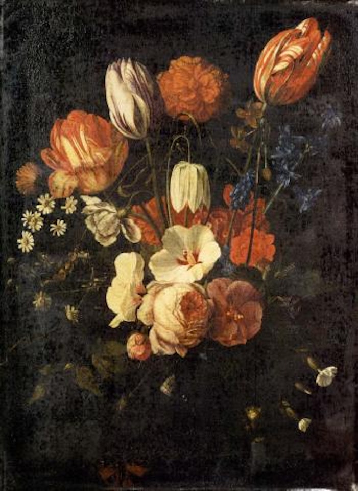 Still life of flowers by Jan Pauwel Gillemans