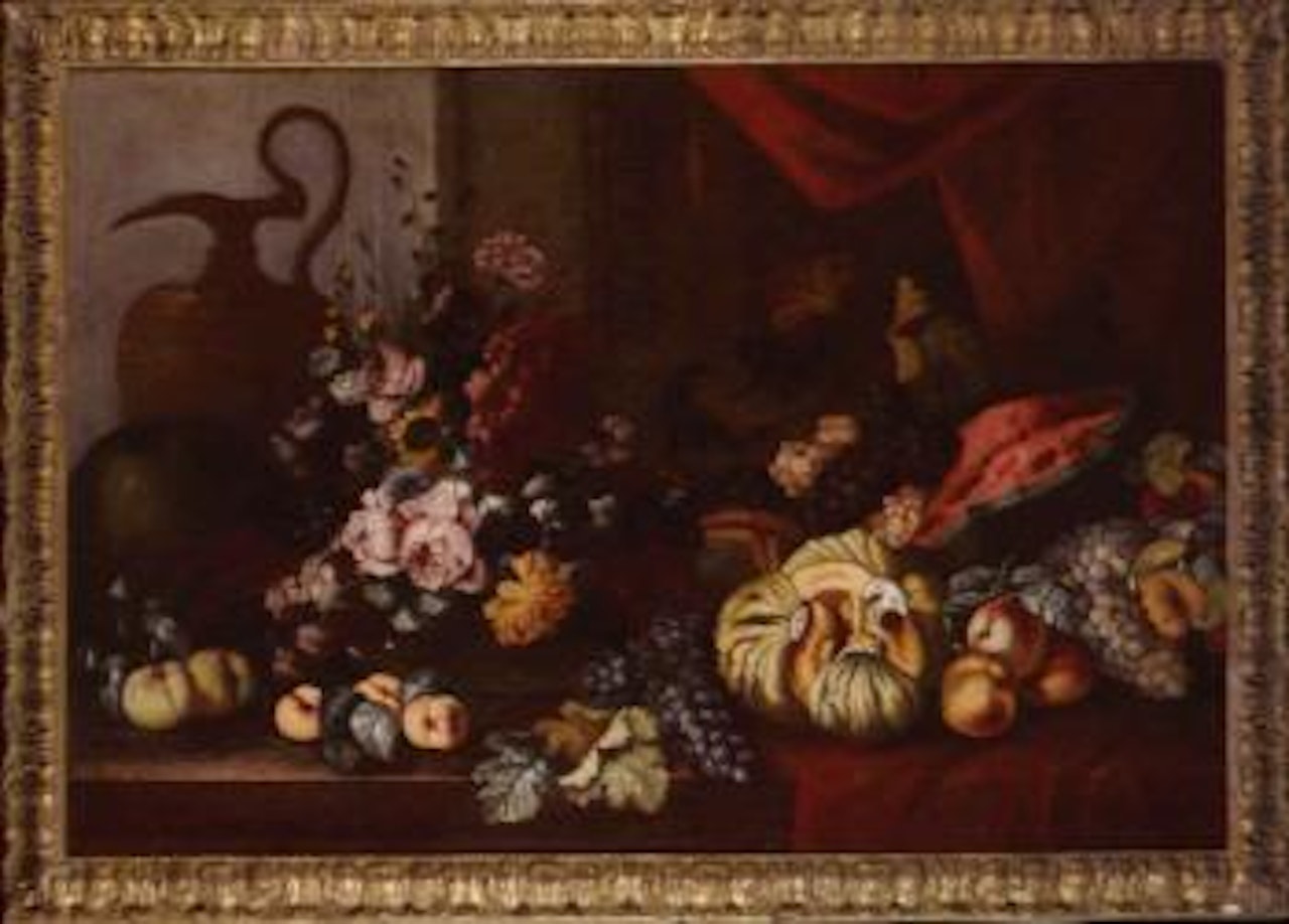 Still life of flowers by Roman School