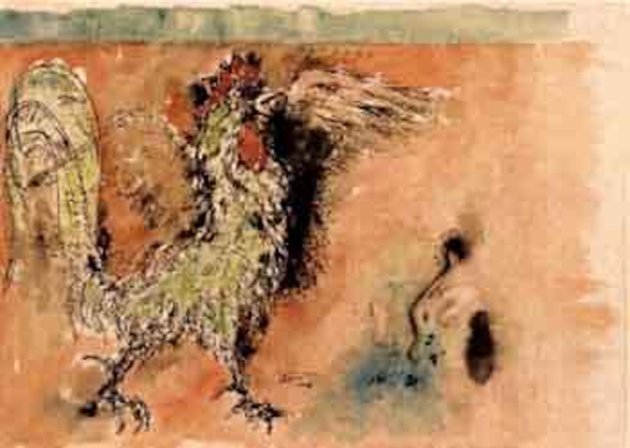 Rooster by Reuven Rubin