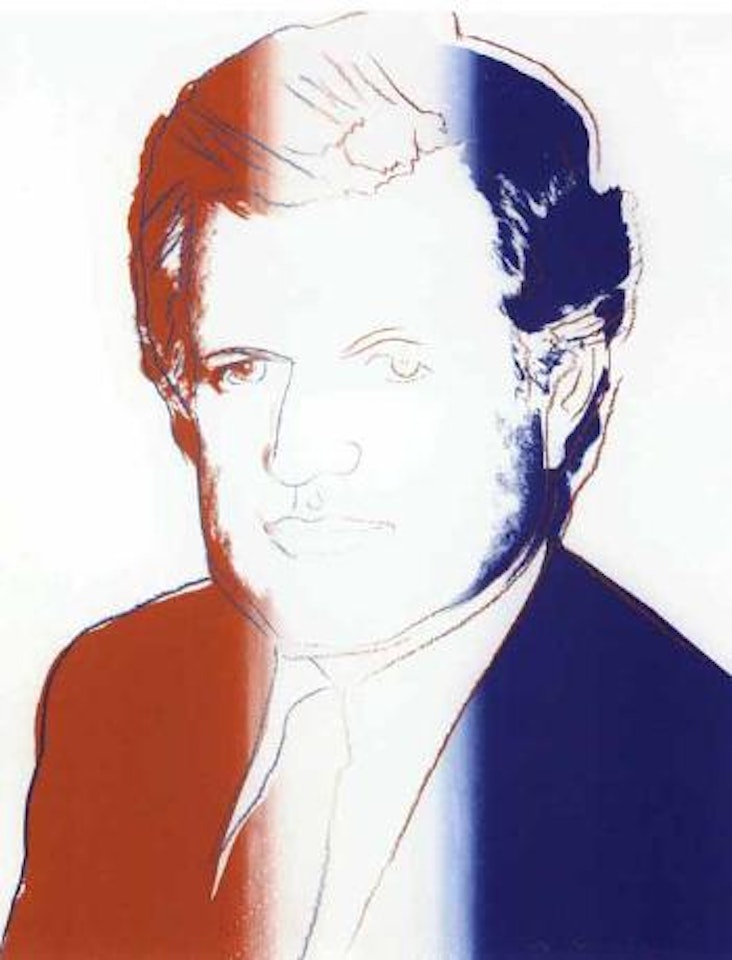 Edward Kennedy by Andy Warhol