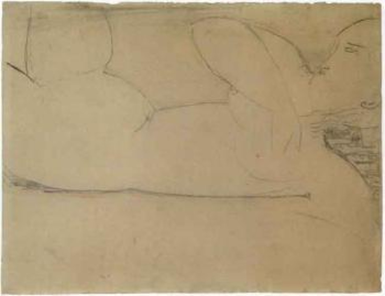 Female nude by Amedeo Modigliani