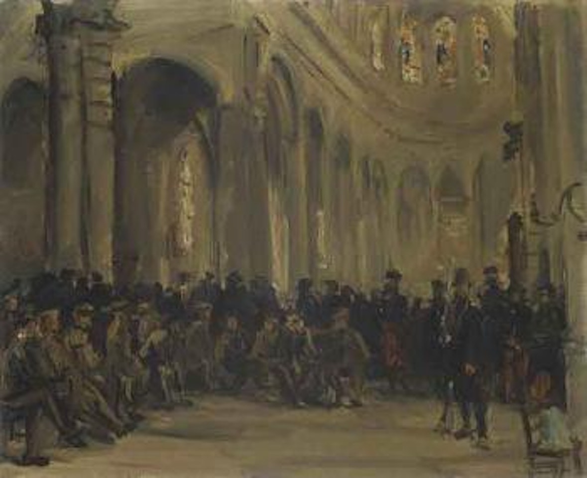 St Pierre in Douai by Max Slevogt