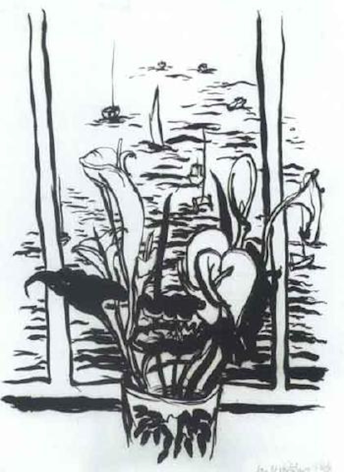 Lilies, Lavender Bay by Brett Whiteley