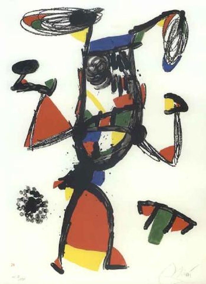 Majorette by Joan Miró