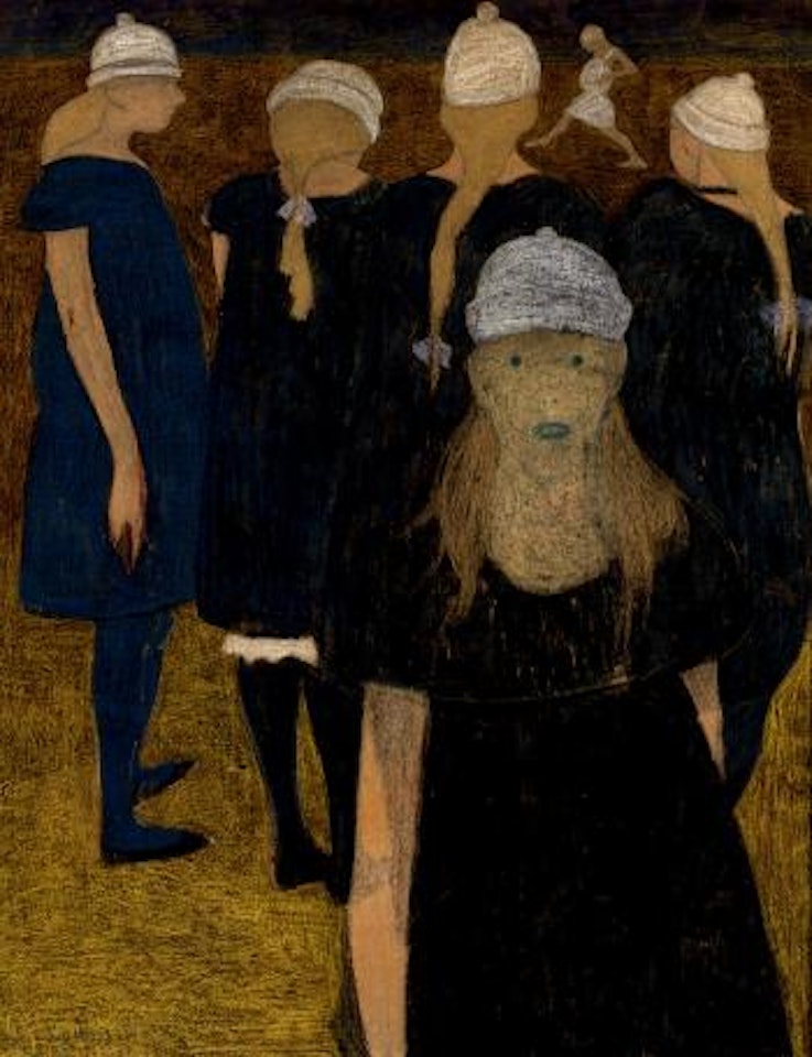 Filletes sur la plage by Léon Spilliaert