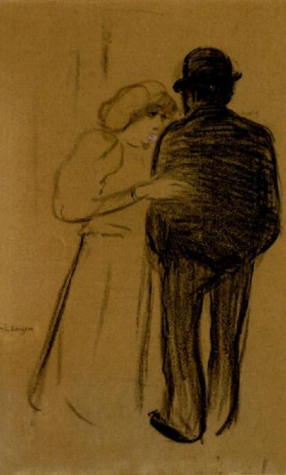 Man and woman by Kees van Dongen